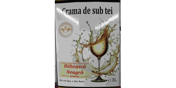 Babeasca Neagra Demisec BIB 3L