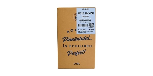 Strunga Bag in Box Rose Demisec BIB 10L Strunga Bag in Box Rose Demisec BIB 10L